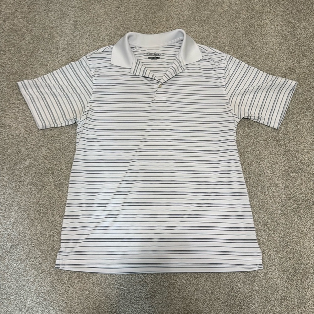 Walter Hagen Stripe Golf Shirt